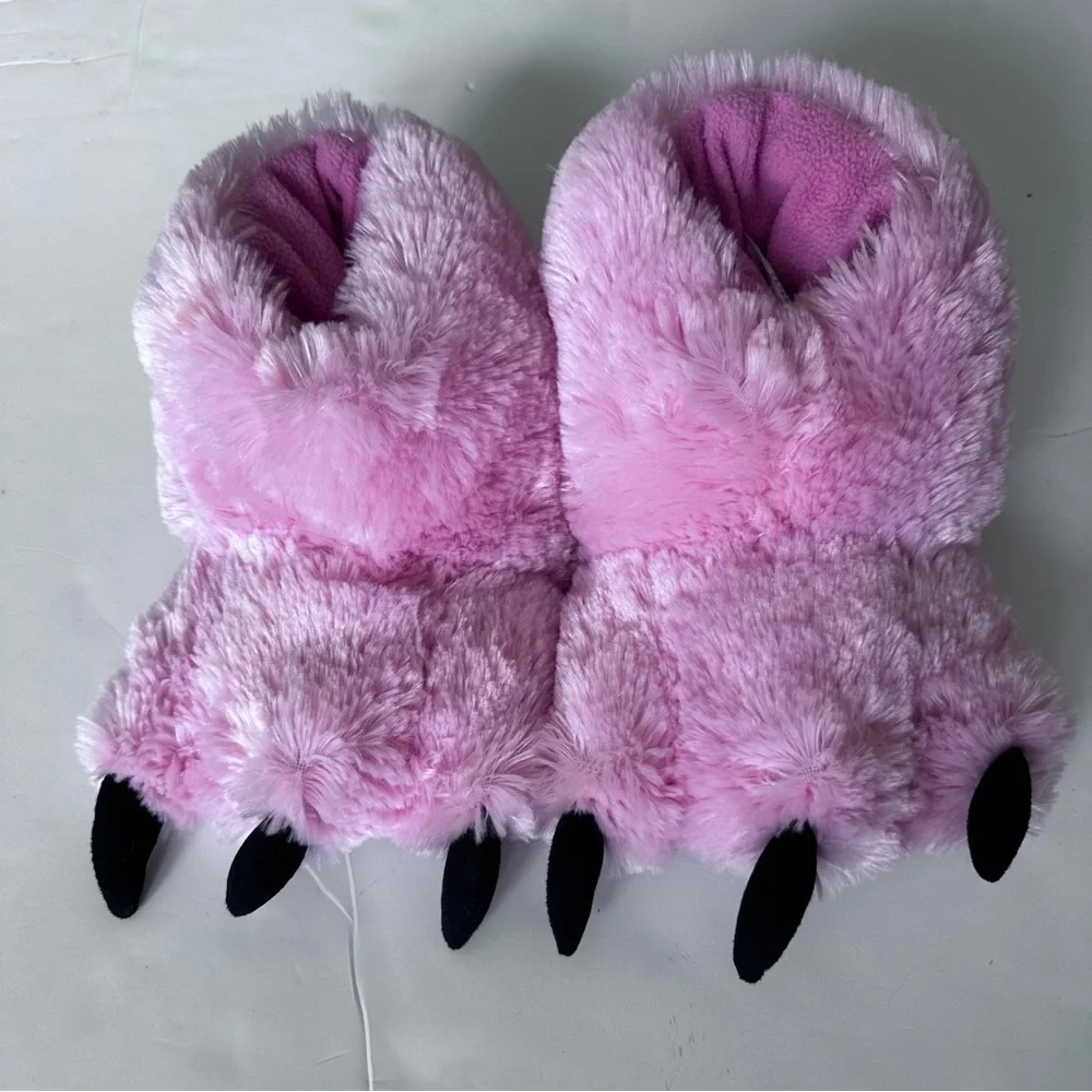 Lazy One Pink Paw Slipper
